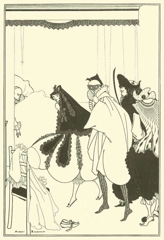 Der Tod von Pierrot von Aubrey Beardsley