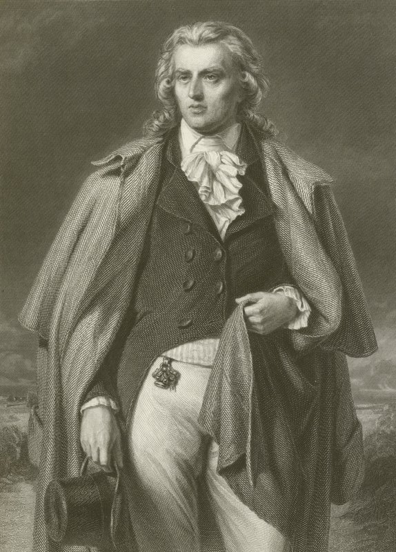 Friedrich Schiller (Gravur) von August Friedrich Pecht