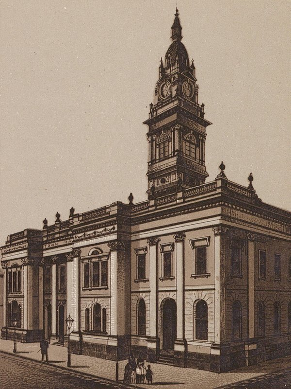Melbourne, Australien: Prahran Rathaus von Australian School