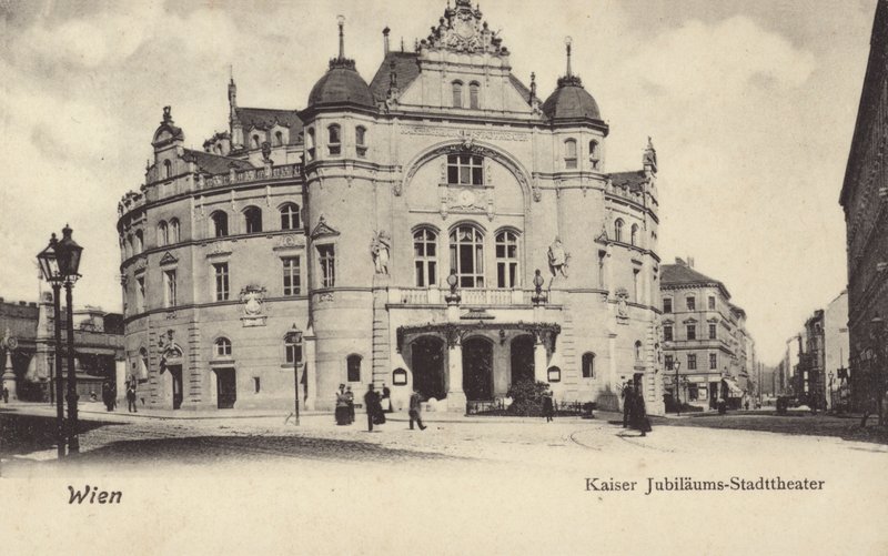 Kaiser-Jubiläums-Stadttheater, Wien von Austrian Photographer