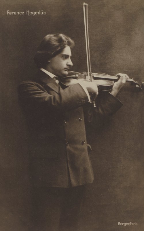 Ferencz Hegedus, ungarischer Geiger von Austrian Photographer