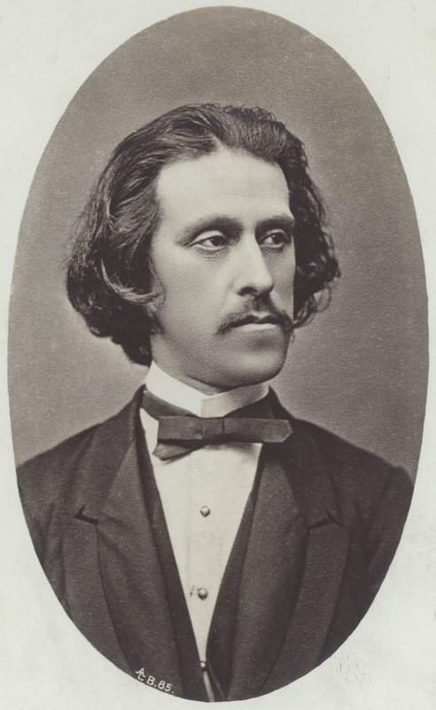 Porträt von Josef Strauss von Austrian Photographer