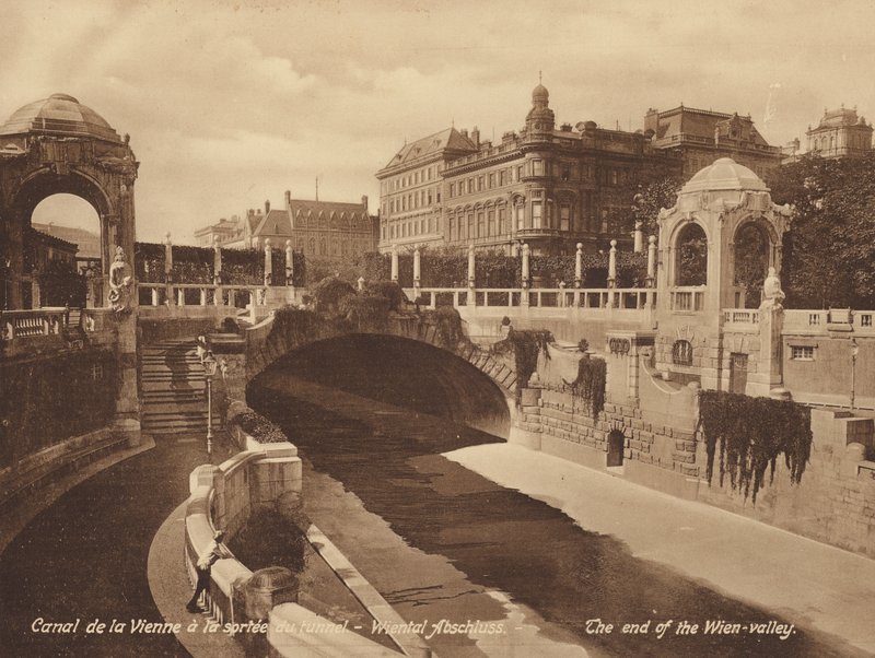 Wien: Wiental Abschluss von Austrian Photographer