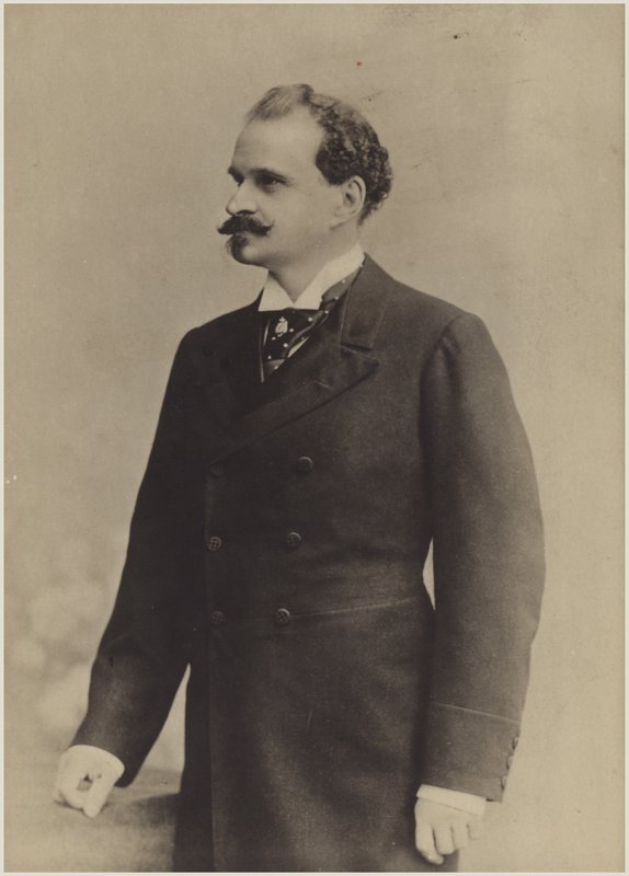 Porträt von Eduard Strauss von Austrian School