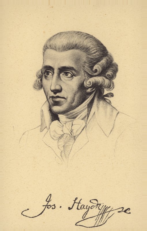 Porträt von Joseph Haydn von Austrian School