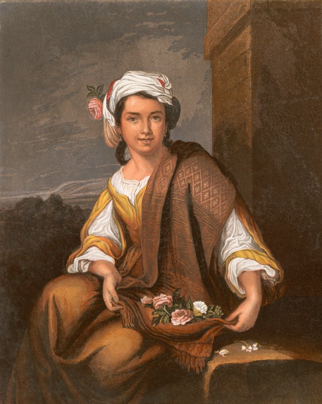 Das spanische Blumenmädchen von Bartolomé Esteban Murillo