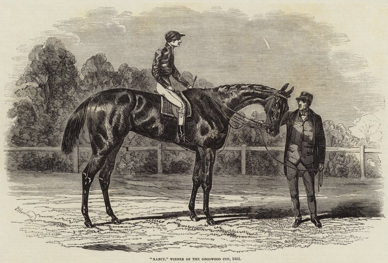 Nancy, Gewinnerin des Goodwood Cups, 1851 von Benjamin Herring