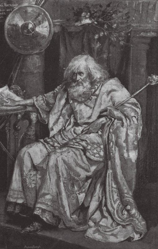 König Lear von Bernard (after) Partridge