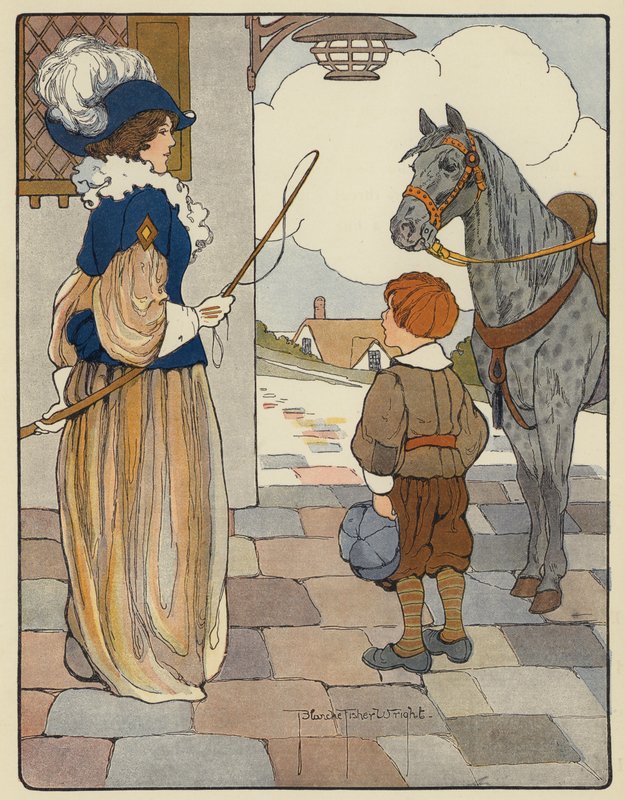 Apfelschimmel von Blanche Fisher Wright