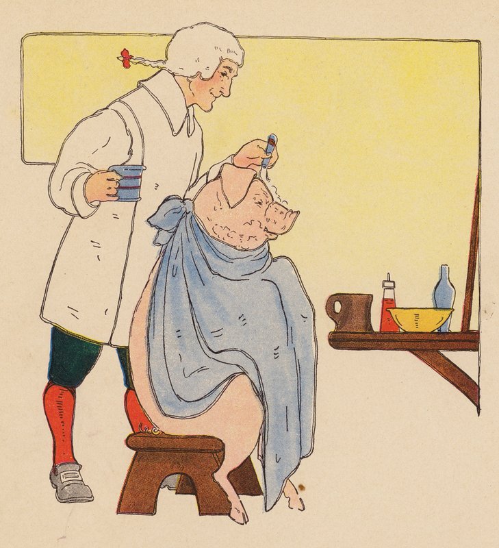 Kinderreim: Friseur von Blanche Fisher Wright