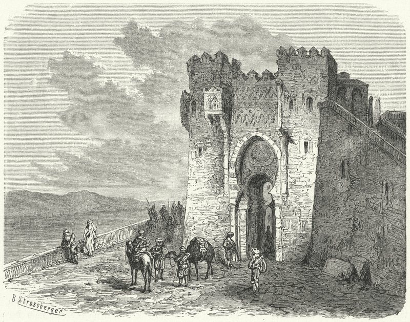 Puerta del Sol in Toledo von Bruno Heinrich Strassberger