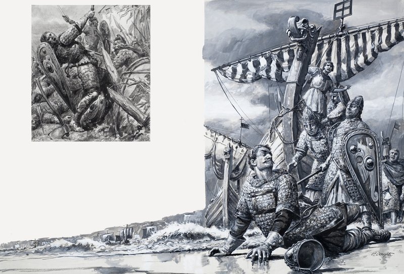 Entscheidende Schlachten: William fällt bei Hastings von C.L. Doughty