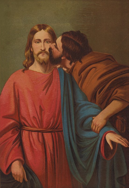 Judas verrät mit einem Kuss von C.M. Gonne
