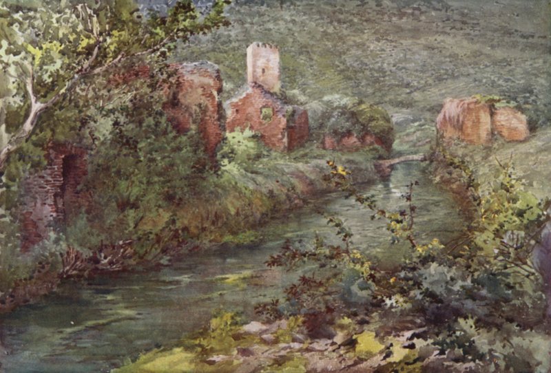 Das Schloss von Ninfa von C.T.G. Formili