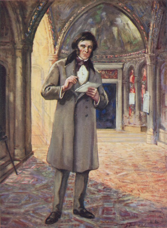 John Ruskin in Venedig von C. Dudley Tennant