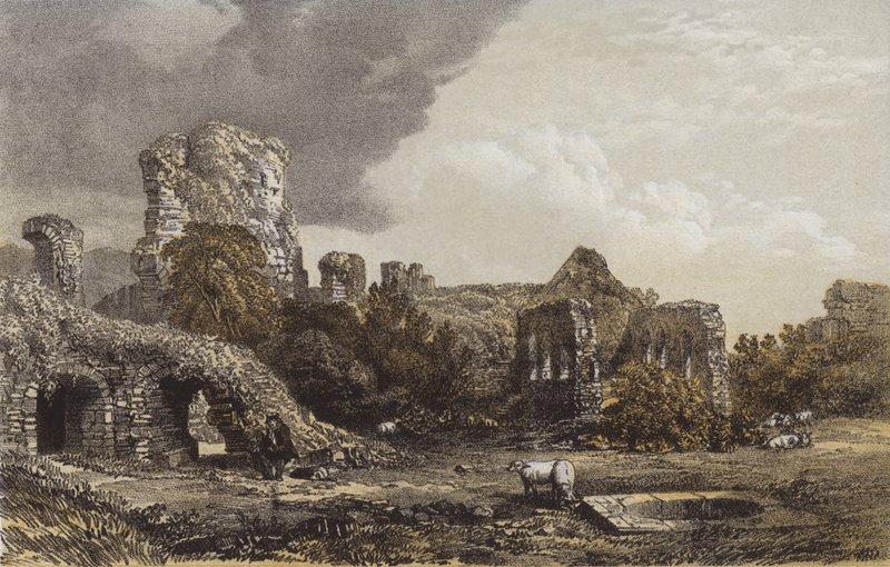 Rothesay Castle, Insel Bute von C. Stanfield