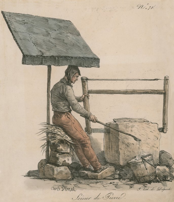 Steinschneider von Carle Vernet
