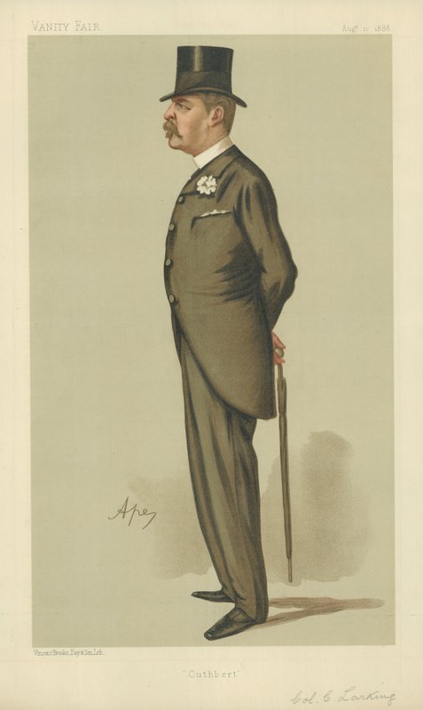 Oberst Cuthbert Larking von Carlo Pellegrini