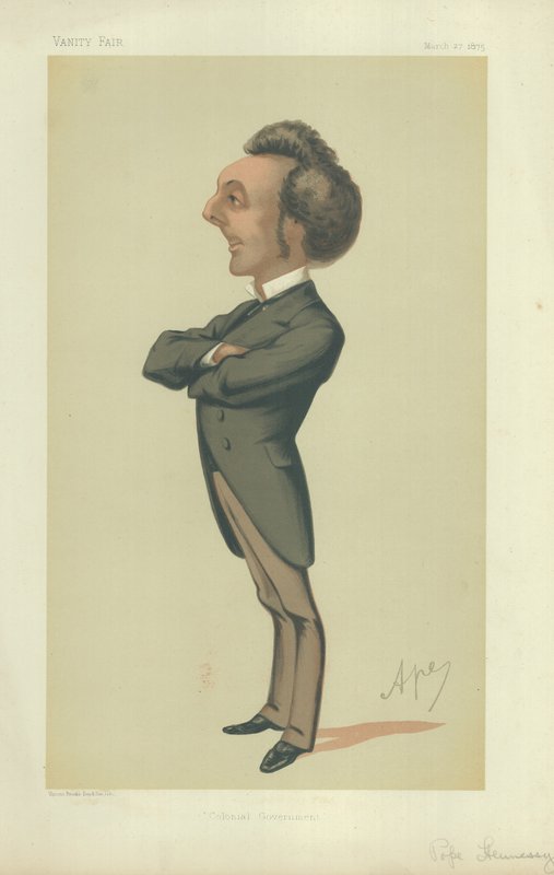 Seine Exzellenz Gouverneur John Pope Hennessy von Carlo Pellegrini