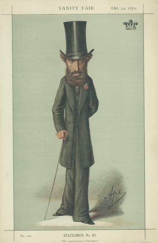 Lord Lytton von Carlo Pellegrini