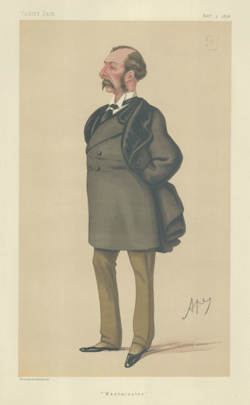 Sir Charles Russell von Carlo Pellegrini