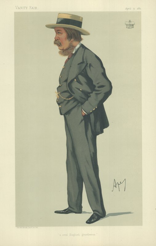 Der Marquis von Exeter von Carlo Pellegrini