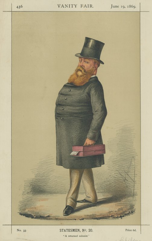 Der ehrenwerte Hugh Childers von Carlo Pellegrini