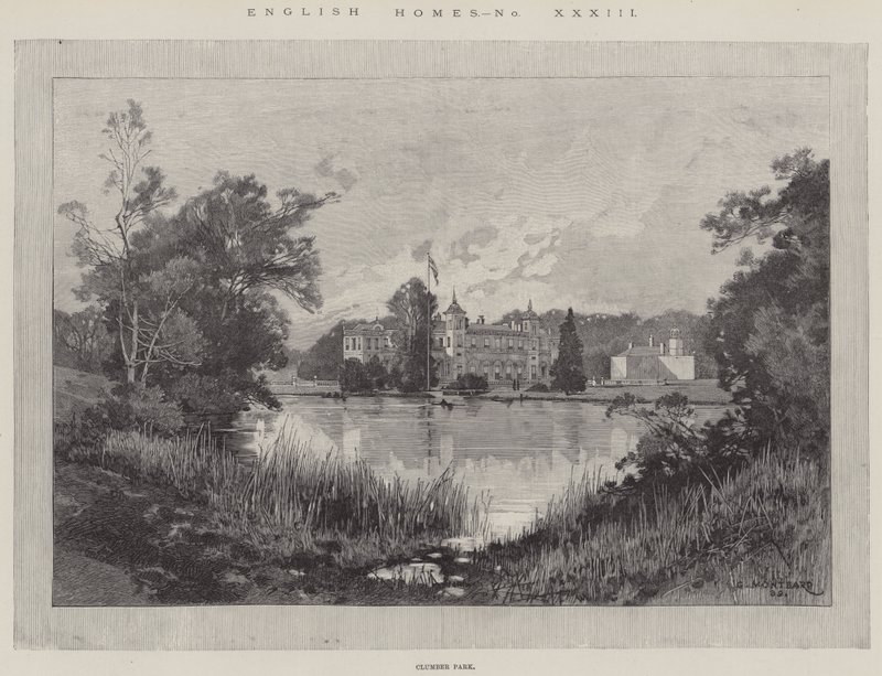 Clumber Park von Charles Auguste Loye
