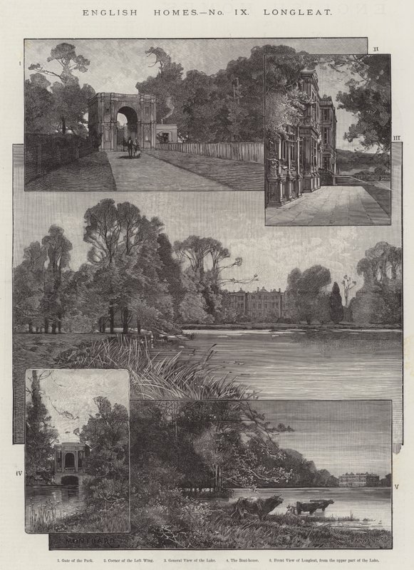 Longleat von Charles Auguste Loye