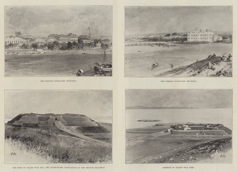 Skizzen aus China von Charles Auguste Loye