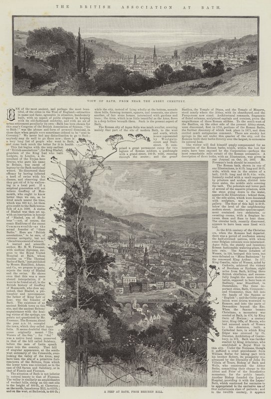 Die British Association in Bath von Charles Auguste Loye