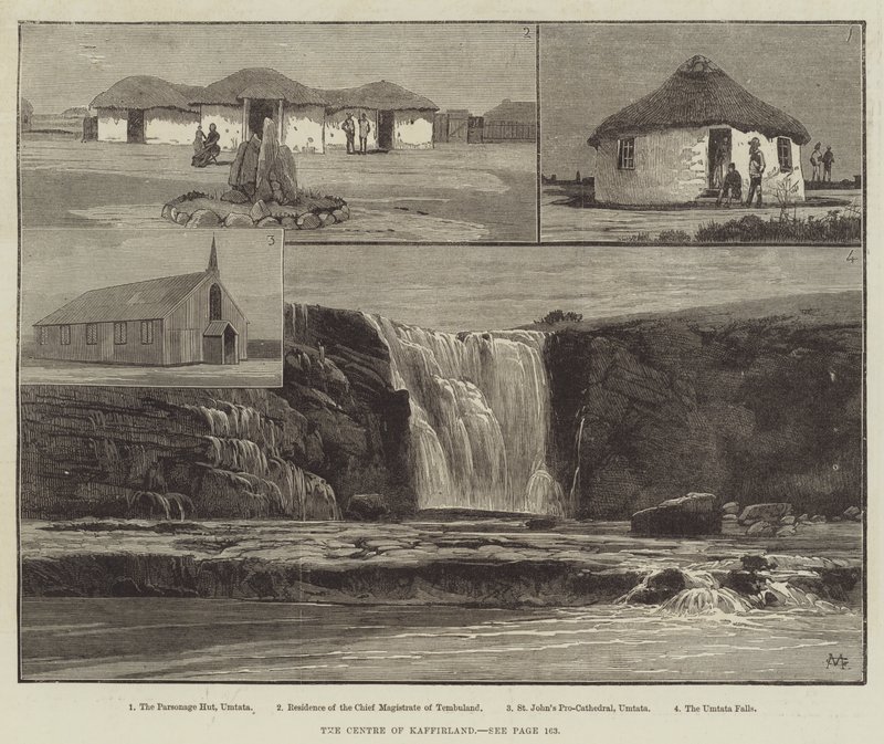 Das Zentrum von Kaffirland von Charles Auguste Loye