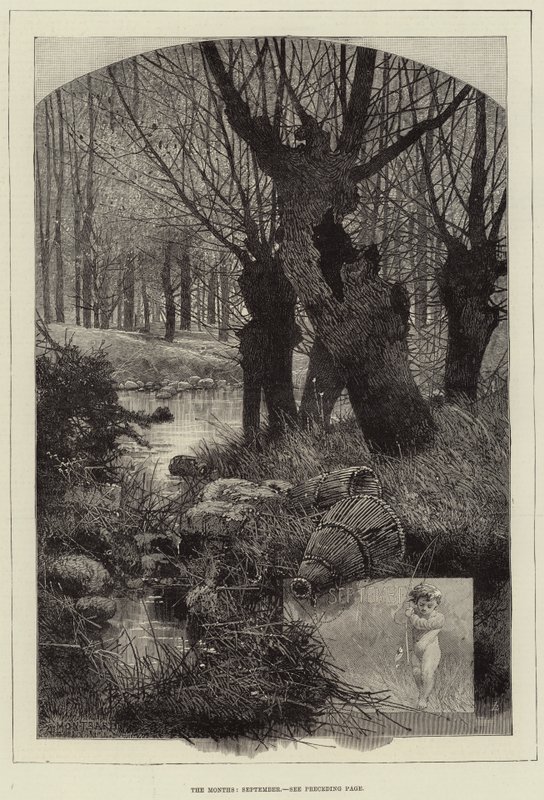 Die Monate, September von Charles Auguste Loye