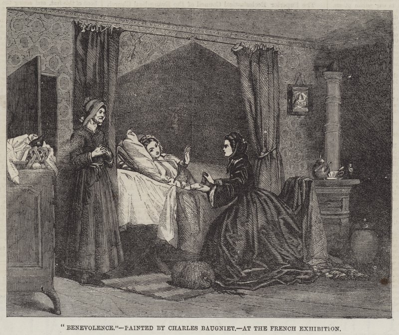 Wohltätigkeit von Charles Baugniet
