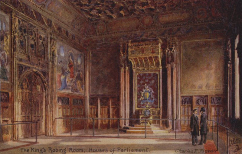 Der Krönungssaal von Charles Edwin Flower