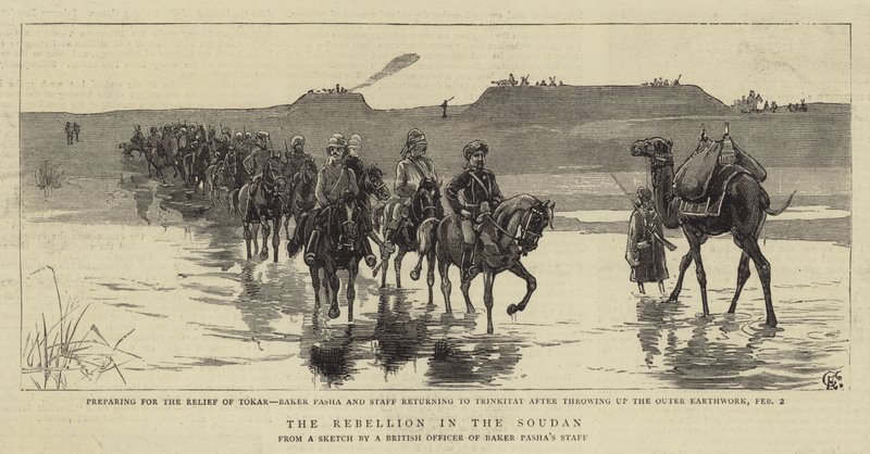 Die Rebellion im Sudan von Charles Edwin Fripp