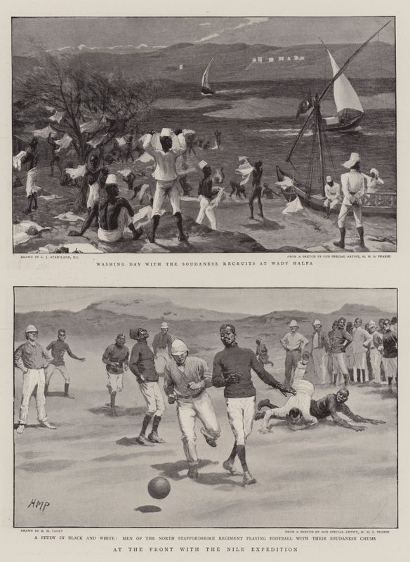 An der Front mit der Nil-Expedition von Charles J. Staniland