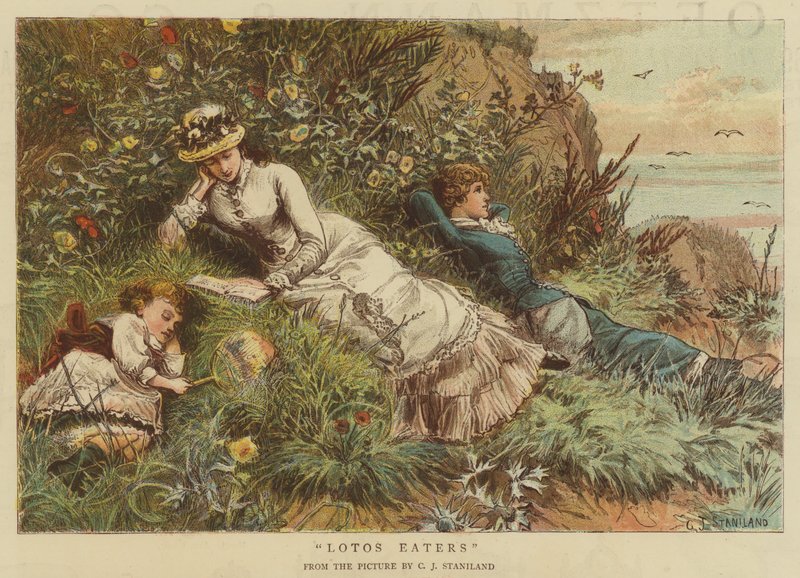 Lotosesser von Charles J. Staniland