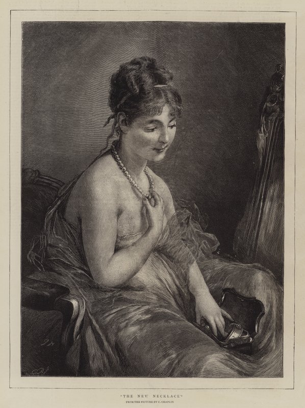 Die neue Halskette von Charles Joshua Chaplin