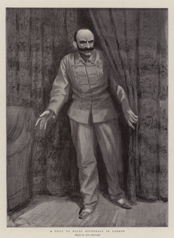 Ein Besuch bei Major Esterhazy in London von Charles Paul Renouard