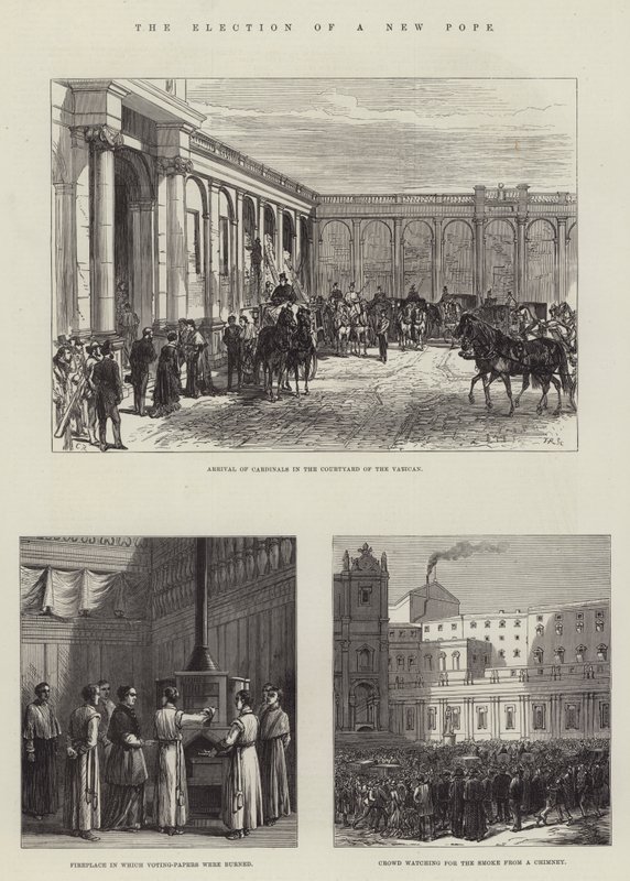 Die Wahl eines neuen Papstes von Sir John Charles Robinson