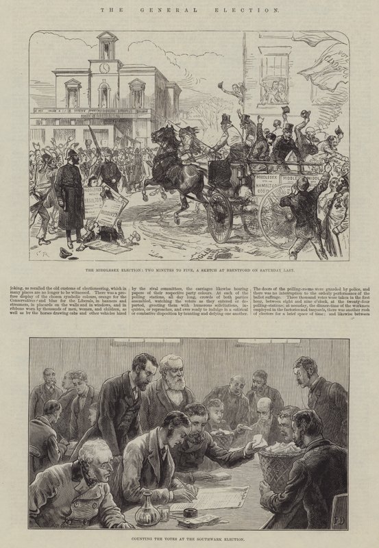 Die Parlamentswahl von Sir John Charles Robinson