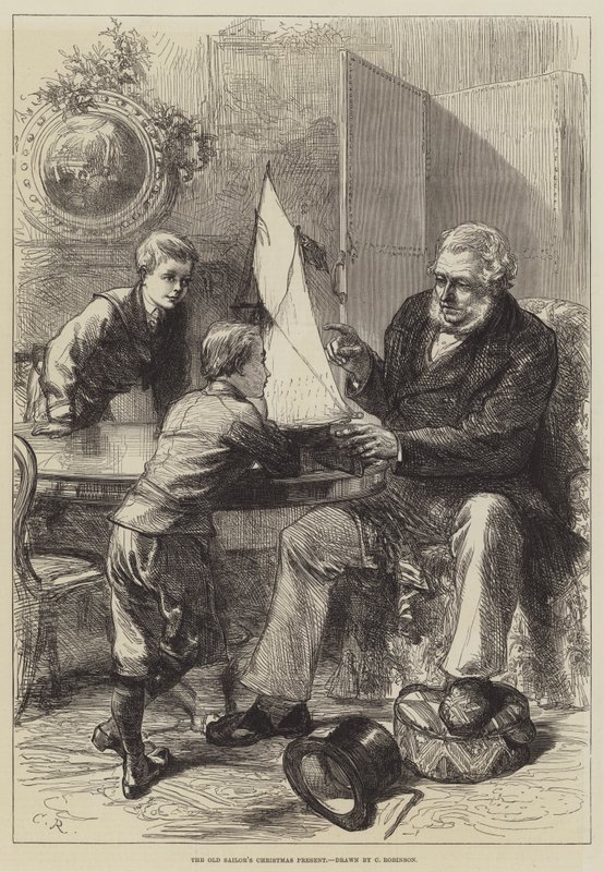 Das Weihnachtsgeschenk des alten Seemanns von Sir John Charles Robinson