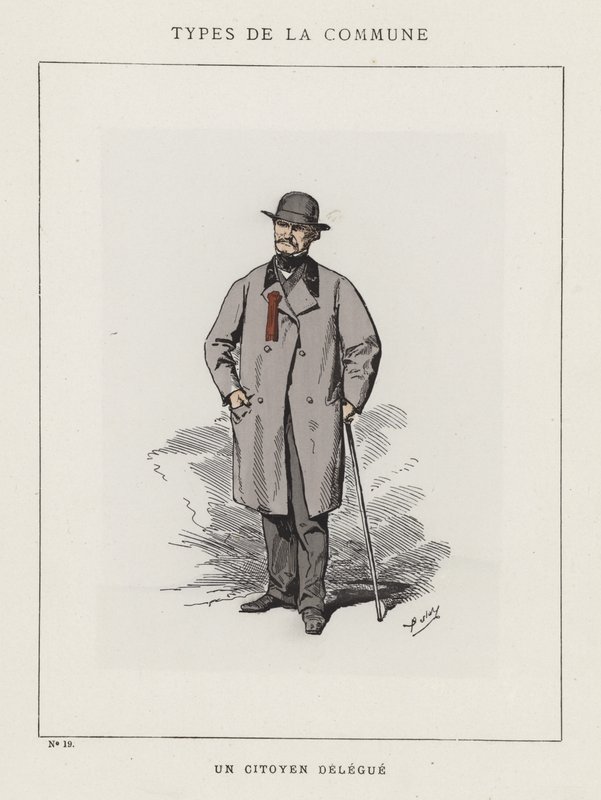 Ein delegierter Bürger von Charles Albert d Arnoux Bertall