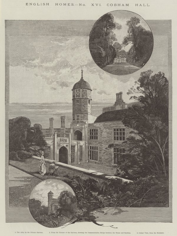 Cobham Hall von Charles Auguste Loye