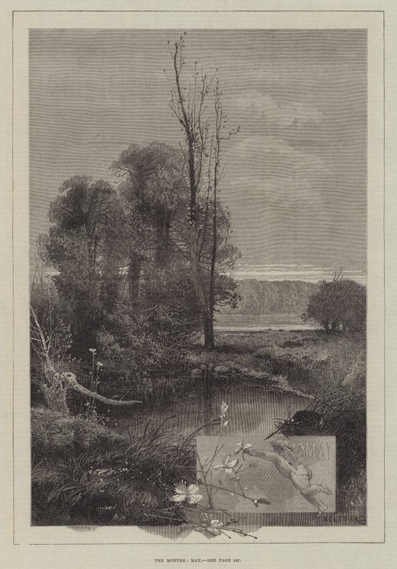Die Monate, Mai von Charles Auguste Loye