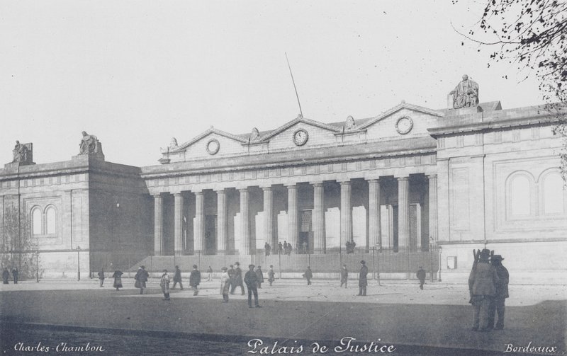 Bordeaux: Palais de Justice von Charles Chambon