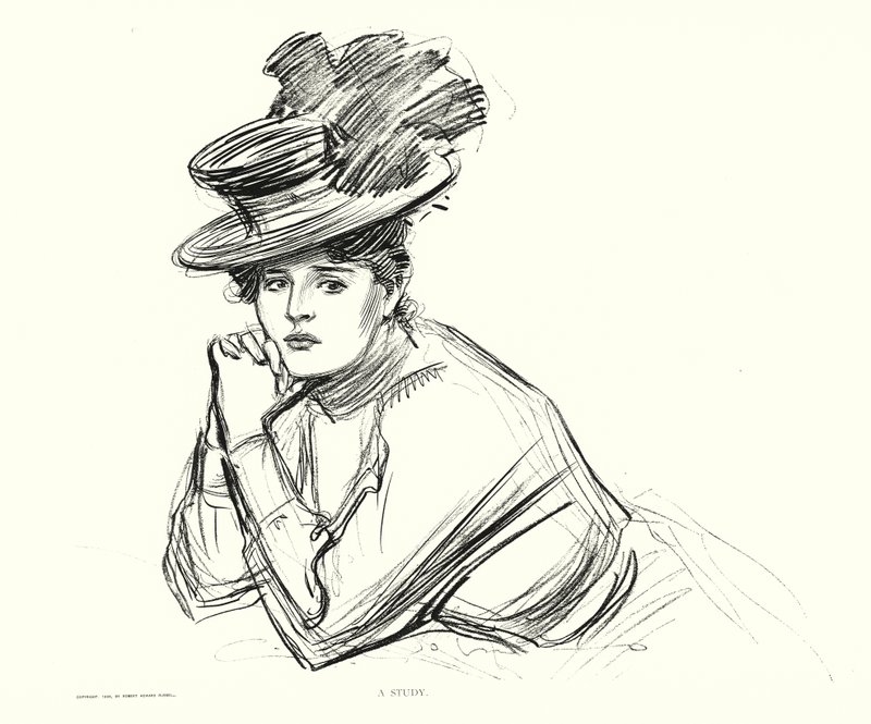 Eine Studie von Charles Dana Gibson