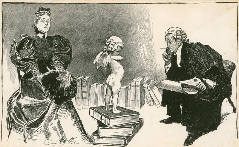 Auszug aus dem Testament von Charles Dana Gibson