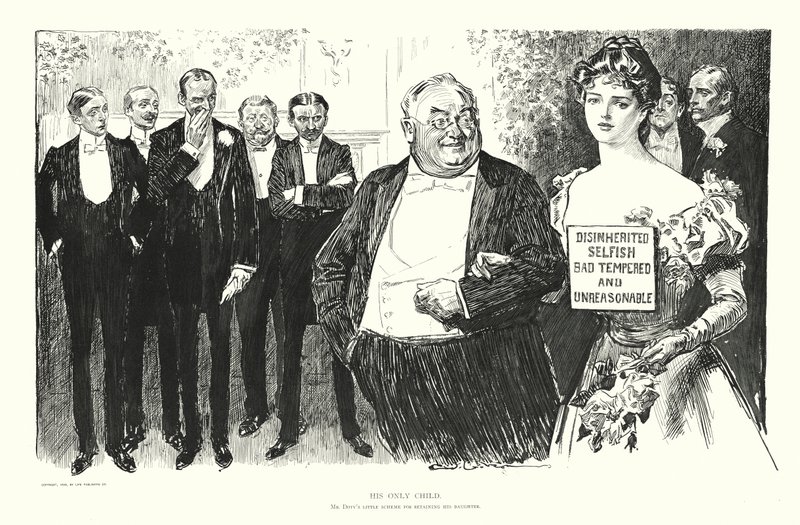 Sein einziges Kind von Charles Dana Gibson